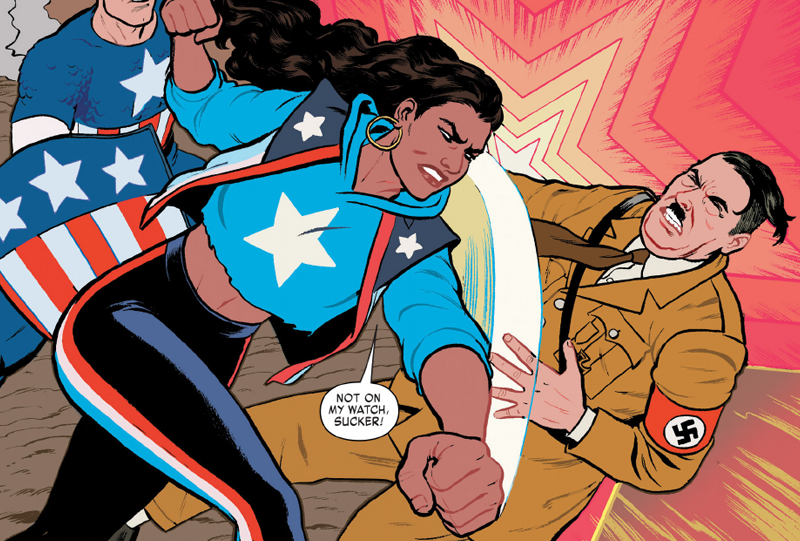 Illustration for article titled America Chavez Is Heading to College—to Punch People Throughout History